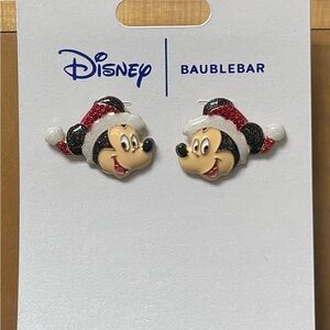 Disney Minnie Mouse Earrings with Red hat